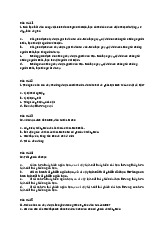 TOP 100 câu hỏi trắc nghiệm kinh tế vĩ mô | Đại học Kinh tế Thành phố Hồ Chí Minh