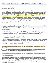 Câu hỏi nhận định Môn pháp luật thương mại hàng hóa và dịch vụ