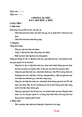 Giáo Án Toán 8 Kết Nối Tri Thức Học Kỳ 1 Phương Pháp Mới