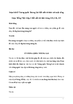 Soạn bài Đọc: Ở Vương quốc Tương Lai | Kết nối tri thức
