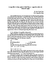 Lý thuyết Cung tiền và lạm phát ở Việt Nam – nguyên nhân và khuyến nghị | Môn kinh tế vĩ mô