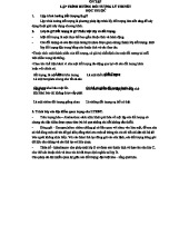 Lý thuyết Lập trình Hướng Đối Tượng (OOP) - Ôn Tập Chi Tiết