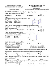 Đề giữa học kì 1 Toán 7 năm 2024 – 2025 phòng GD&ĐT Tân Yên – Bắc Giang