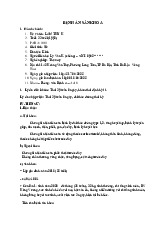 Bệnh án sản khoa ĐTĐ THAI KỲ - KHÁM THAI 39 TUẦN môn Sản khoa | Trường Đại Học Tây Nguyên