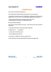Tài liệu lập trình C - Chương 1: Nền tảng bắt đầu | Tin học đại cương | Đại học Bách Khoa Hà Nội