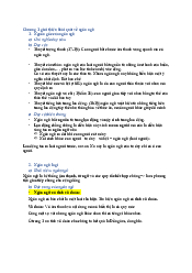 Lý thuyết môn Dẫn luận ngôn ngữ | Đại Học Hà Nội