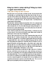 Năng lực hành vi pháp luật là gì? Năng lực hành vi người chưa thành niên