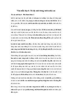 Tả cây mít trong vườn nhà em Đạt điểm cao | Tập làm văn lớp 4