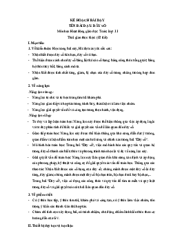 Chương 2: Dãy số. Cấp số cộng. Cấp số nhân | Giáo án Toán 11 Cánh diều