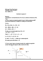Monopoly Analysis & Profit Maximization | Microeconomics | Trường Đại học Quốc tế, Đại học Quốc gia Thành phố Hồ Chí Minh