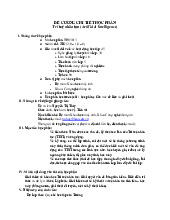 Đề Cương Chi Tiết Học Phần TH - Trí Tuệ Nhân Tạo (3TC) Môn Trí tuệ nhân tạo | Trường Học Viện nông nghiệp Việt Nam