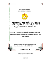 Tiểu luận cơ cấu xã hội giai cấp và liên minh giai cấp, tầng lớp trong thời kì quá độ lên chủ nghĩa xã hội ở Việt Nam hiện nay | CNXHKH