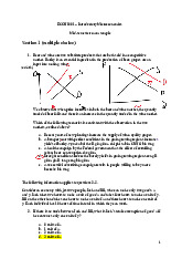 Mid-Sem Exam Sample Introductory Microeconomics | Microeconomics | Trường Đại học Quốc tế, Đại học Quốc gia Thành phố Hồ Chí Minh