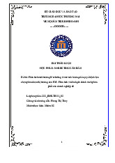 Phân Tích Marketing Vi Mô & Chính Sách Phân Phối Của PNJ | Bài thảo luận marketing căn bản