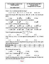 Đề Tuyển Sinh 10 Môn Toán Sở GD Tuyên Quang 2025-2026 Có Đáp Án