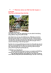 Những Thành tựu văn học của Việt Nam thời sáng tạo và đương đại - Cơ sở văn hóa Việt Nam | Đại học Văn Lang