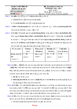TOP 4 đề thi vào lớp 10 TPHCM năm 2022-2023 môn toán (có đáp án và lời giải chi tiết)