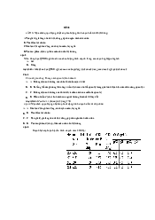 Đề thi số 10 - Quản trị kinh doanh| Đại học Kinh Tế Quốc Dân