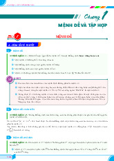 Các dạng toán mệnh đề và tập hợp Toán 10 thường gặp