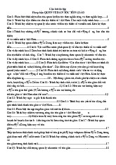 Câu hỏi ôn tập- Quản lý nhà nước về dân tộc và tôn giáo