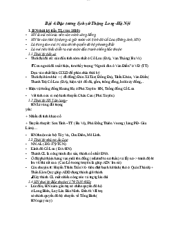 Nghiên cứu về Hà Nội