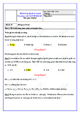 Đề cương môn giải tích 1- Trường Đại học bách khoa - Đại học đà nẵng.