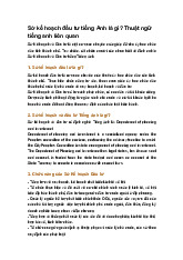 Sở kế hoạch đầu tư tiếng Anh là gì? Thuật ngữ tiếng anh liên quan