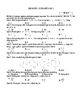 tán 9 10      đề ểm tra giữa kì 2