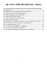 THỂ CHẾ CHÍNH TRỊ - TTĐN32