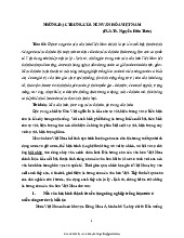 Những đặc trưng của nên văn hóa Việt Nam- Trường Đại học Ngoại ngữ- Đại học Quốc gia Hà Nội