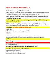 Bộ đề trắc nghiệm kiểm tra kinh tế vĩ mô | Đại Học Kinh tế Thành phố Hồ Chí Minh