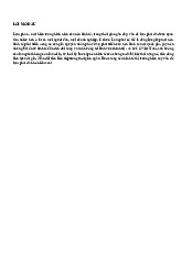 Chương 1 : Cơ sở lý thuyết về lạm phát | Môn kinh tế vĩ mô