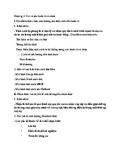 Tóm tắt Chương 2-5: Hành vi tổ chức và Giao tiếp trong Tổ chức | Môn Hành vi tổ chức - Đại học Kinh Tế Quốc Dân