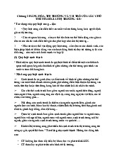 Chương 2 hàng hóa, thị trường và vai trò của các chủ thể tham gia 10 môn Kinh tế chính trị Mác - Lênin  | Học viện Nông nghiệp Việt Nam