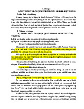 Chương 4 Cạnh Tranh & Độc Quyền trong Nền Kinh Tế Thị Trường | Môn Kinh tế chính trị Mác-Lênin - Đại học Kinh Tế Quốc Dân