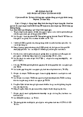 Đề cương ôn tập môn Kế toán tài chính | Học viện Báo chí và Tuyên truyền