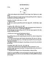 Mô hình toán kinh tế bài tập chương 2 | Trường Đại học Kinh Tế - Luật