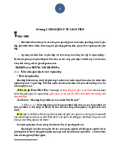 Chương 1 - Kỹ năng giao tiếp | Đại học công nghiệp HCM