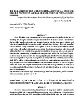 Bài báo Đánh giá sự hiểu biết về công tác xã hội của nhân viên y tế tại phụ sản Hà Nội môn Công tác xã hội | Học viện Phụ nữ Việt Nam