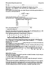 Đề thi giữa kỳ Thống kê trong kinh doanh | Trường Đại học Kinh tế – Luật