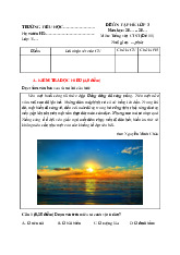 Đề ôn tập hè lớp 3 lên lớp 4 môn Tiếng Việt (Chân trời sáng tạo) - Đề 11