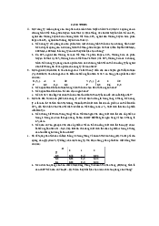 Lý Thuyết môn xác suất thống kê| Đại học Kinh tế Quốc Dân
