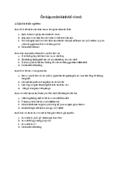 Tài liệu ôn tập môn Kinh tế vi mô | Trường Đại học Kinh tế, Đại học Quốc gia Hà Nội