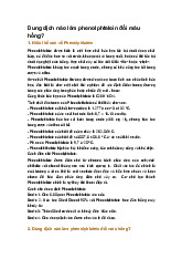 Dung dịch nào làm phenolphtalein đổi màu hồng?