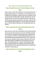 Văn mẫu lớp 7: Đoạn văn ghi lại cảm xúc về bài thơ Gặp lá cơm nếp của Thanh Thảo