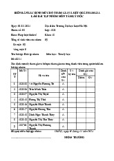Biên bản tham gia và kết quả bài tập nhóm môn Tâm lý học đại cương | Trường Đại học Luật Hà Nội