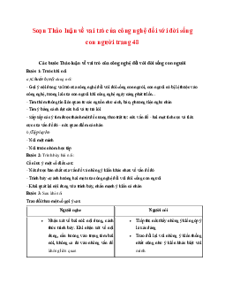 Soạn bài Thảo luận về vai trò của công nghệ đối với đời sống con người | Ngữ văn 7 Tập 2 Kết nối tri thức