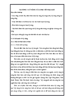 Kỹ năng sinh viên đại học cần có | Trường Đại Học Thủ Đô Hà Nội