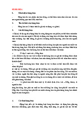 Chuyên đề về hàng hóa trong kinh tế -Đề cương môn kinh tế chính trị Mác– lê nin –Trường Đại học Hoa Sen