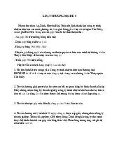 Đề thi luật thương mại | Trường Đại học Luật - Đại học Quốc gia Hà Nội